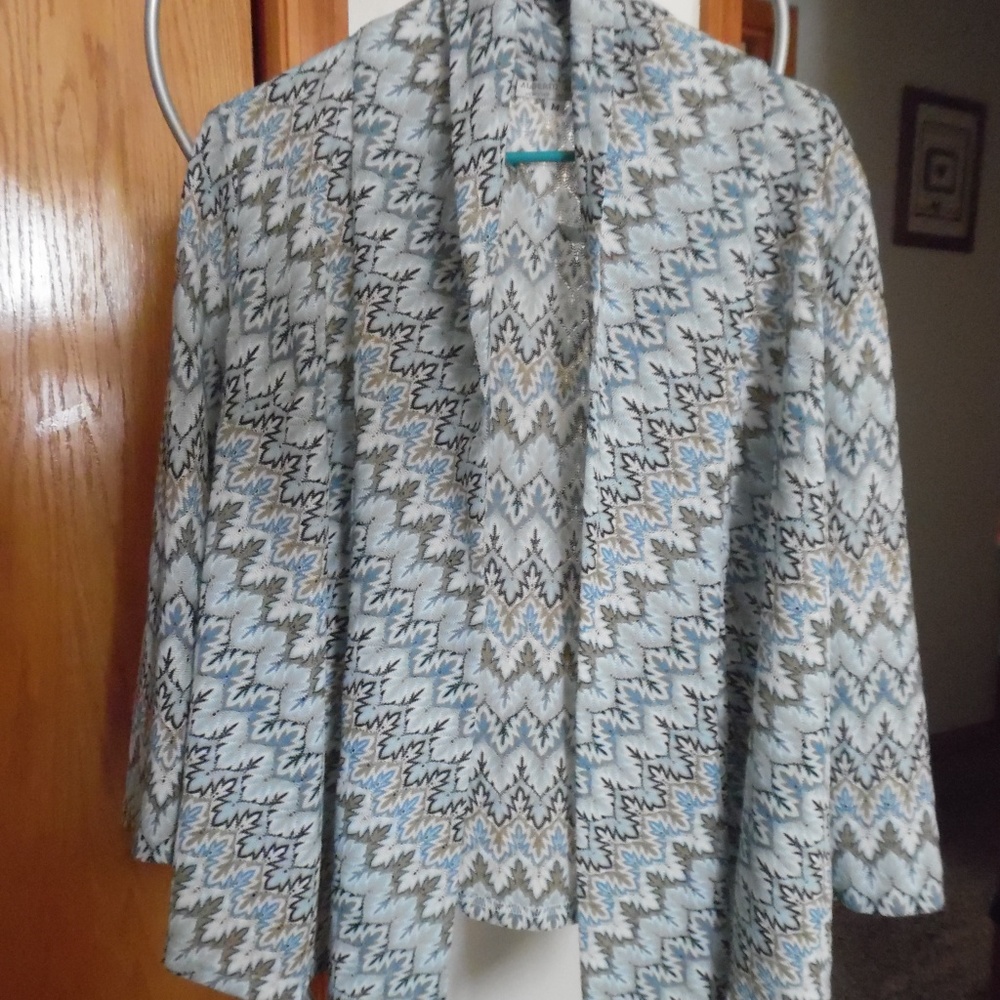 Alberto Makali/ open front cardigan